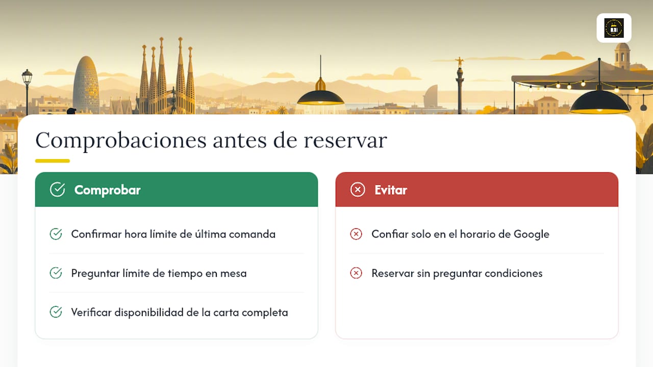 Tres cosas que debes revisar antes de hacer una reserva nocturna