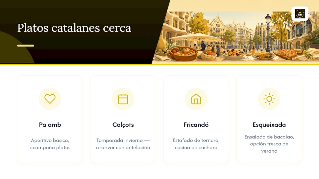 Platos tradicionales catalanes y sus características