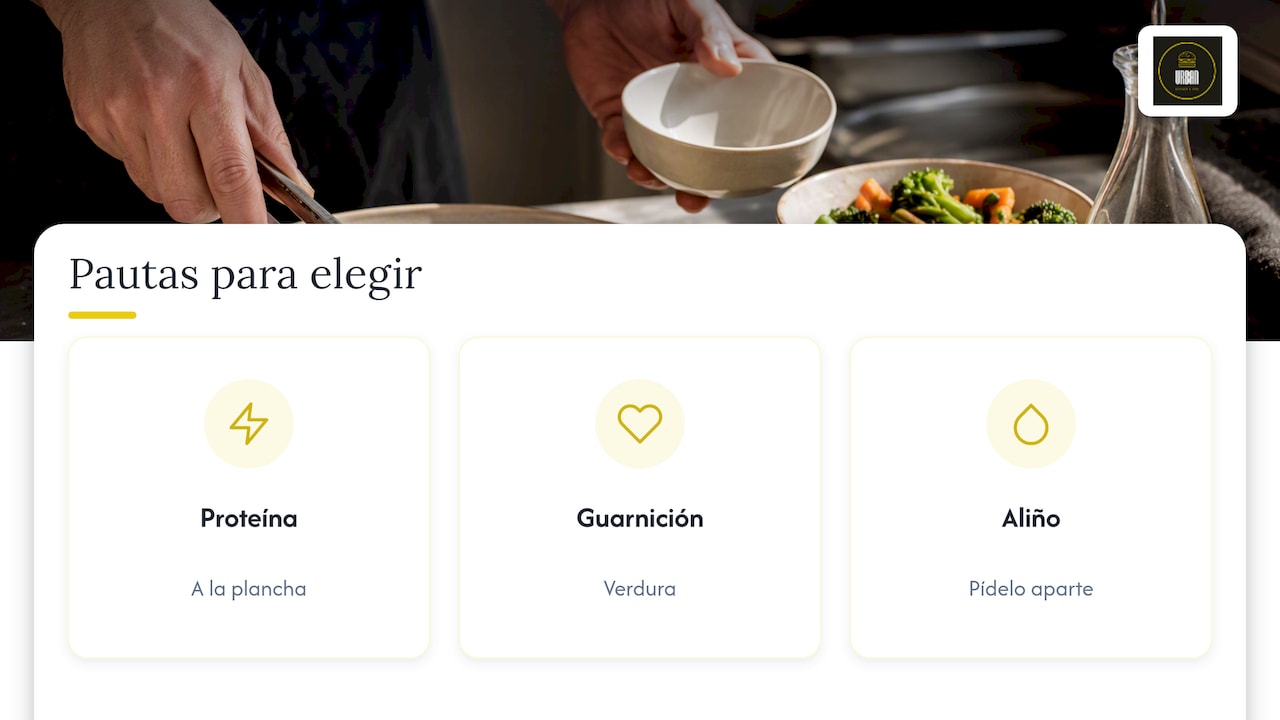 Tres pautas para elegir un plato equilibrado