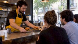 Afterwork con hamburguesas recién hechas